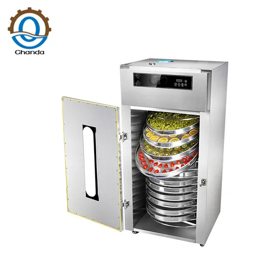 Professional Dehydrator Fruit Industrial Meat Food Cassava Commercial Stainless Steel Vegetables Dehydrator Machine
