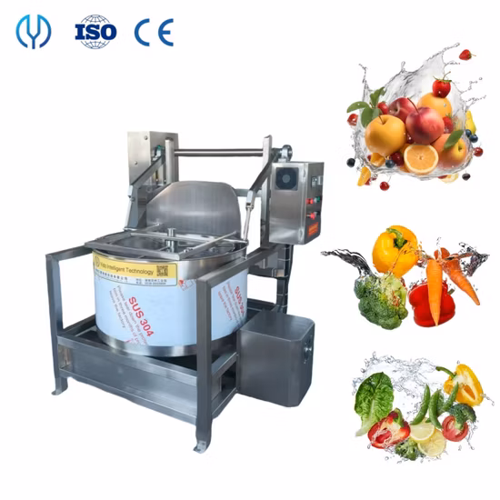 Commercial Food Vegetable and Fruit Centrifugal Drying Machine/Vegetable Spin Dryer / Dehydrator
